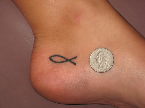 The Jesus Fish ~(tiny-tatt) · TATTOOS 