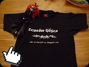 Camisetas de Ecuador Gótico