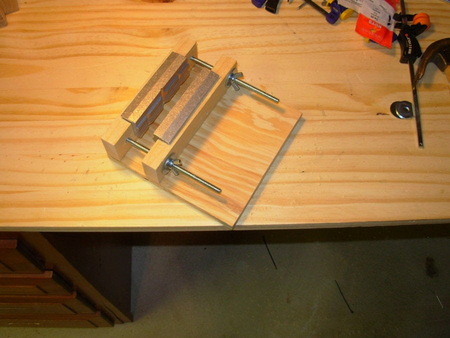 Homemade Drill Press Vice - by Matthew @ LumberJocks.com ...