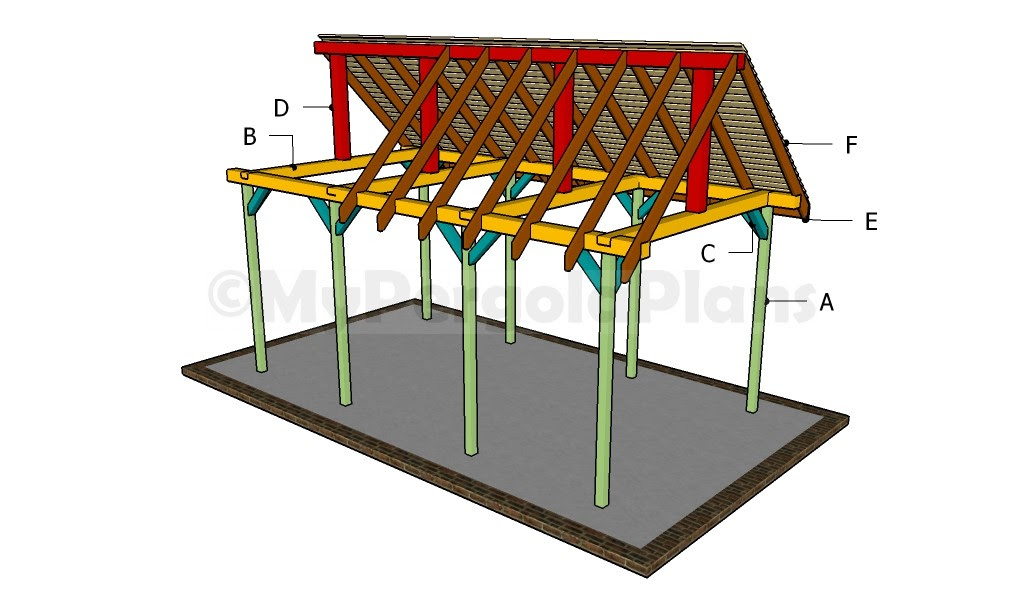 Outdoor Pavilion Plans | Free Pergola Plans