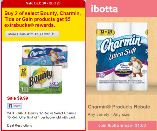 New $1 Charmin Coupon = 41¢ Per Double Roll!