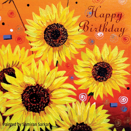 Warmest Wishes On Your Birthday! Free Flowers eCards 