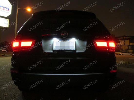 BMW - X5 - LED - License - Plate - Lights - 01