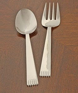 Wallace Retroneu Cobble Mirror 42-pc. Flatware Set | Overstock.