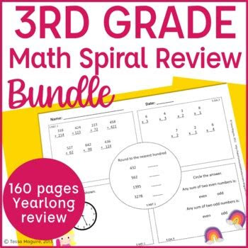 I kept putting it off because it takes so long and . 3rd grade math warm upmorning work bundle by tessa maguire tpt