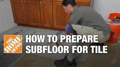 Preparing A Bathroom Floor For Tiling