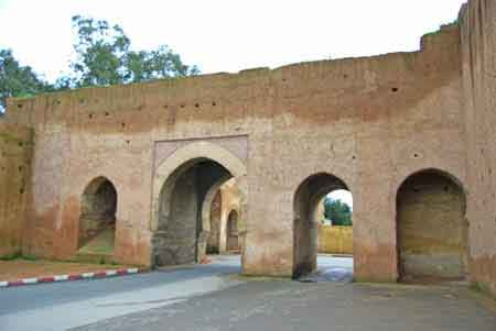 Greniers de Moulay Ismaël Meknès ville impériale du Maroc