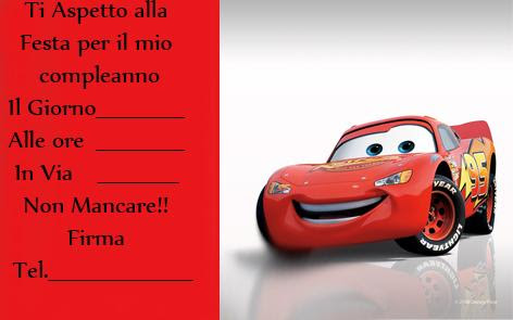 Compleanno cars mod – Bimbi di Carta
