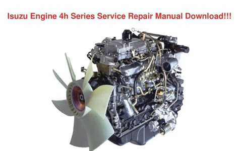 Read isuzu 4h series engine complete workshop repair manual Reading Free PDF