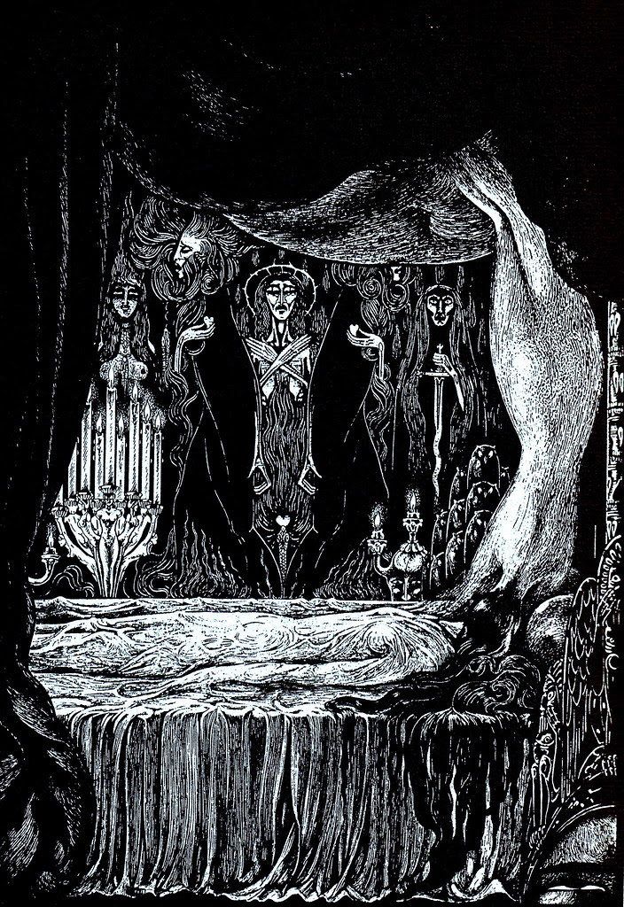 Alberto Martini - Edgar Allan Poe Illustration 9