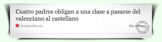 Notícia La Vanguardia