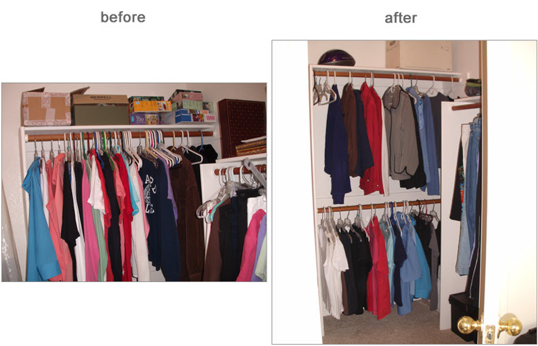 Minimalist Makeover Beth S Closet And Kitchen