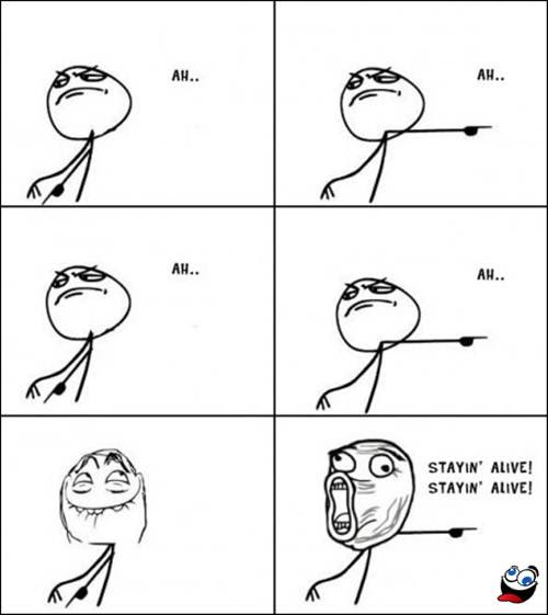 Staying Alive Meme By Aline Hardt Memedroid