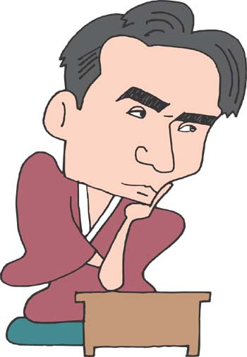 芥川龍之介 のイラストまとめ 似顔絵さがそ