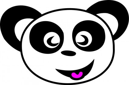 Gambar Wajah Bahagia Panda Vektor Clip Art Gratis Download Gambar Wajah Bahagia Panda Vektor Clip Art Gratis Download