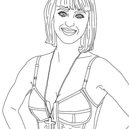KATY PERRY coloring pages - Coloring pages - Printable Coloring Pages