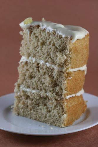 Food Librarian - Chai Cake with Honey Ginger Frosting