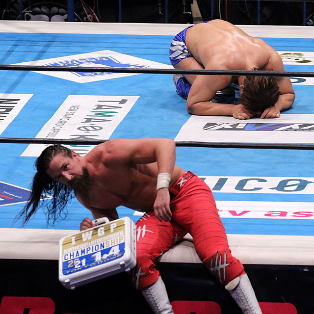 11 7 新日本 飯伏呆然 ジェイが悪らつ勝利で史上初の権利証移動 プロレス格闘技dx
