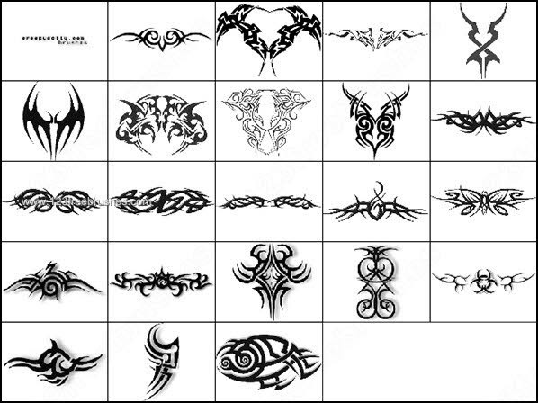 Free tribal tattoo designs 109. Specializes in tribal and Celtic tattoos.