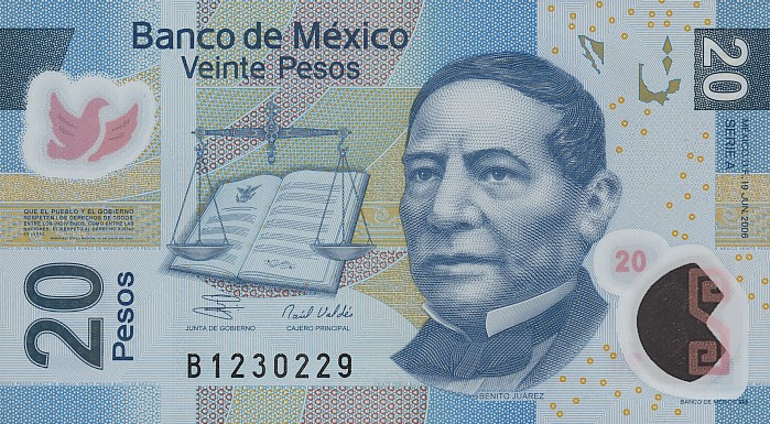 Mexican peso - currency | Flags of countries