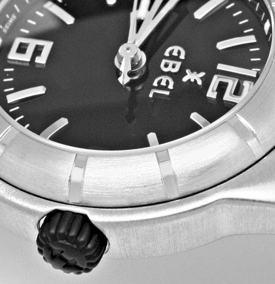Originalfoto EBEL ETYPE LADY DAMENARMBANDUHR STAHL