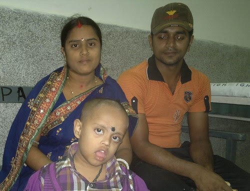 Child with cp & parents in HRB clinic by sswain_1999