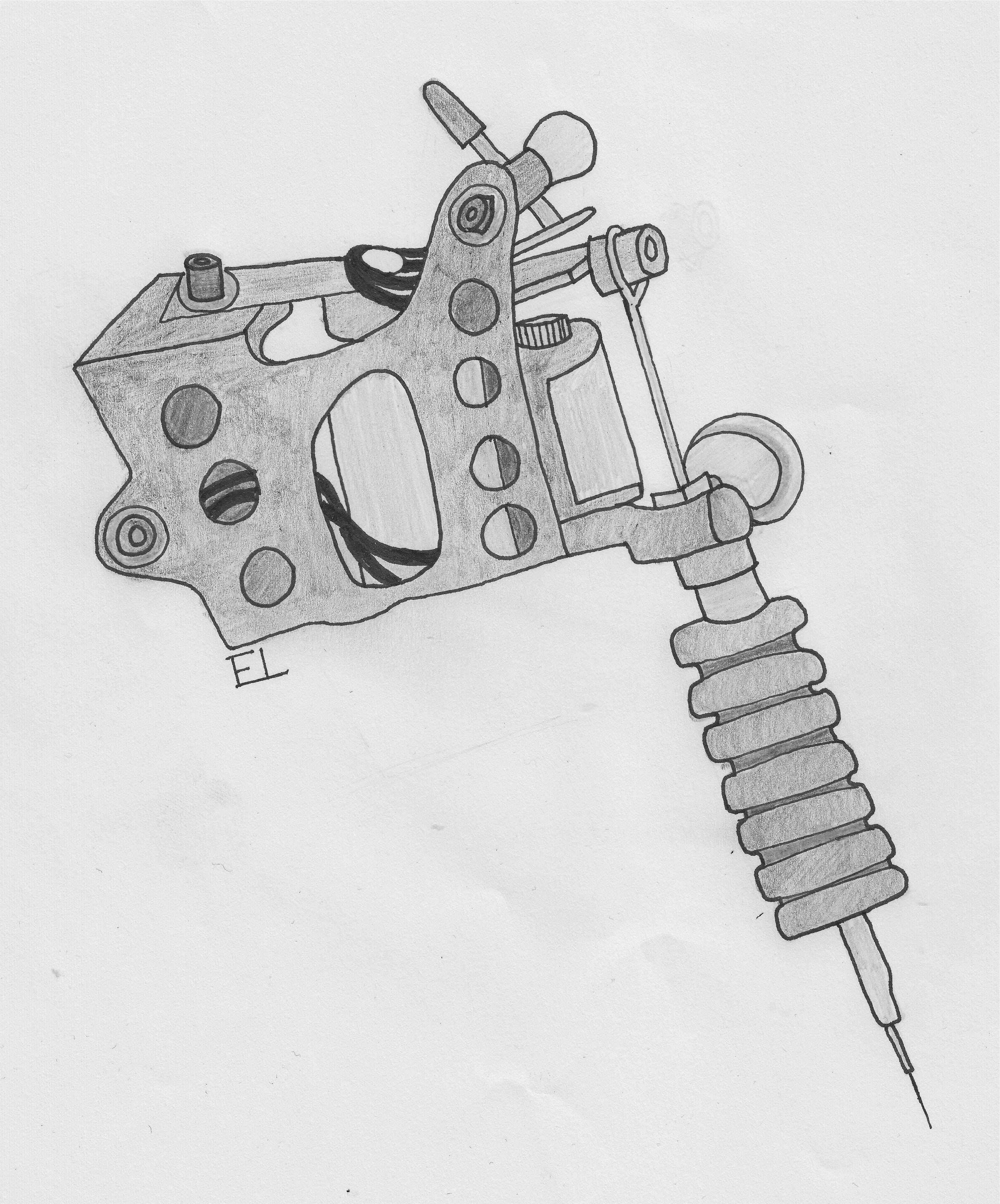 tattoo gun
