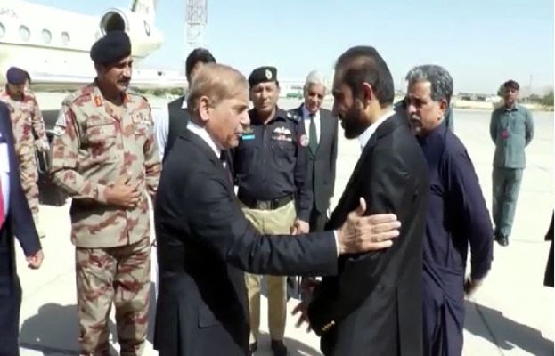 PM Shehbaz arrives in Quetta on day-long visit