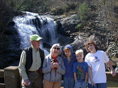 family-bald river