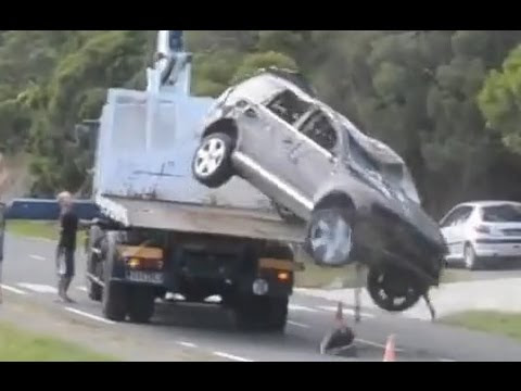 Funny road accidents....