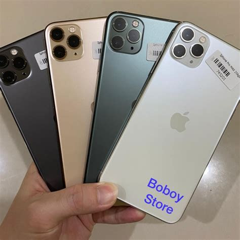 jual iphone  pro max gb bekas fullset jakarta barat boboy