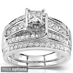 Womens wedding rings princess cut