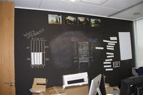 This blackboard paint is also magnetic, meaning not only can you use it for making lists, you can use it as a. Gratterpalm Gets Creative With British Gypsum Magnetic