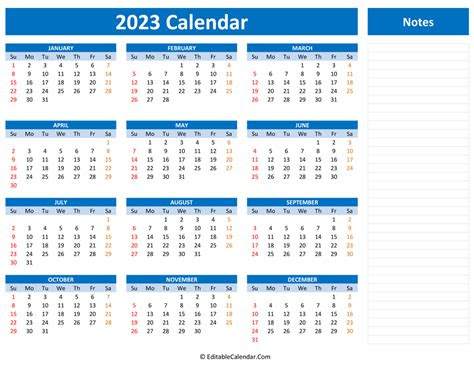 Monthly and weeekly calendars available. 2023 yearly calendar with notes