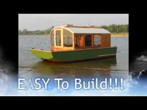 cheap houseboat you can build, dianne's rose - youtube