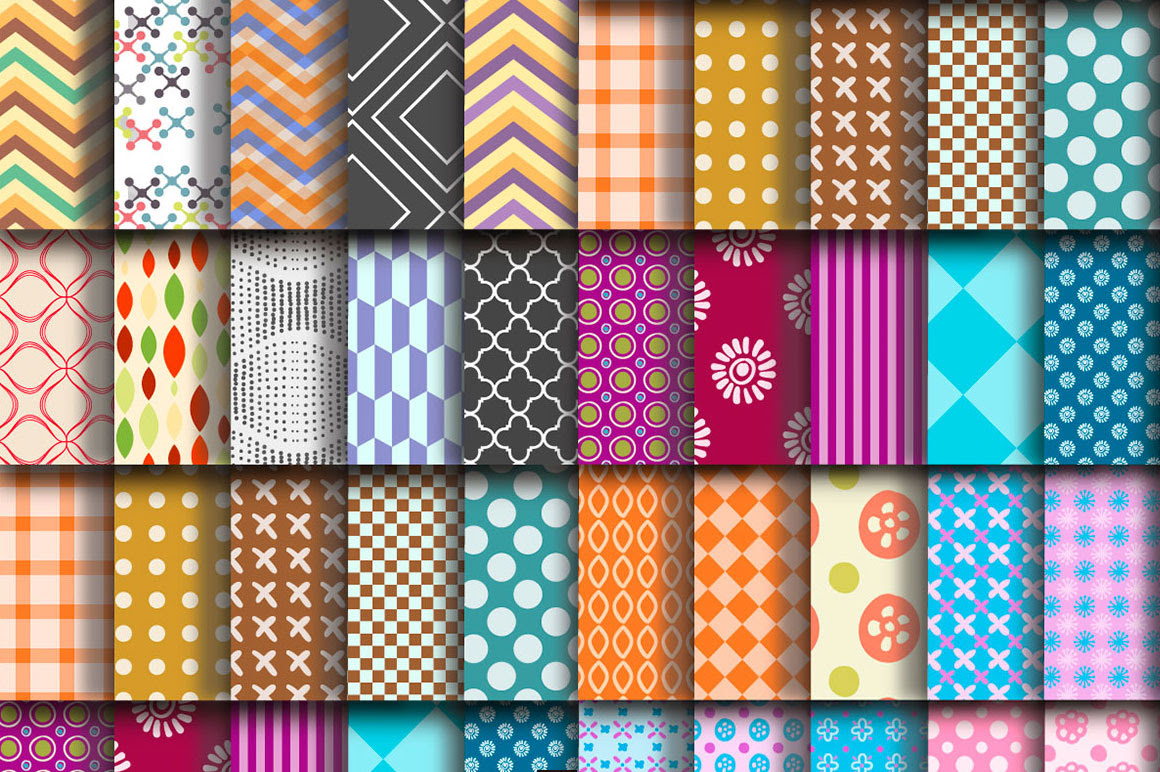 Download Free Download: 100 Repeating Vector Patterns From Freepik - MightyDeals