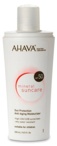 Ahava Sun Protection Anti-Aging Moisturizer, SPF 50, 8.5-Ounces