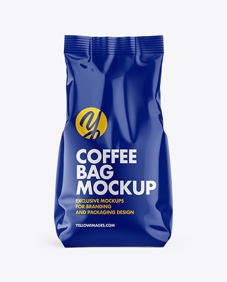 Download Download Glossy Coffee Bag PSD Mockup these mockups if you need to present your logo and other branding projects.