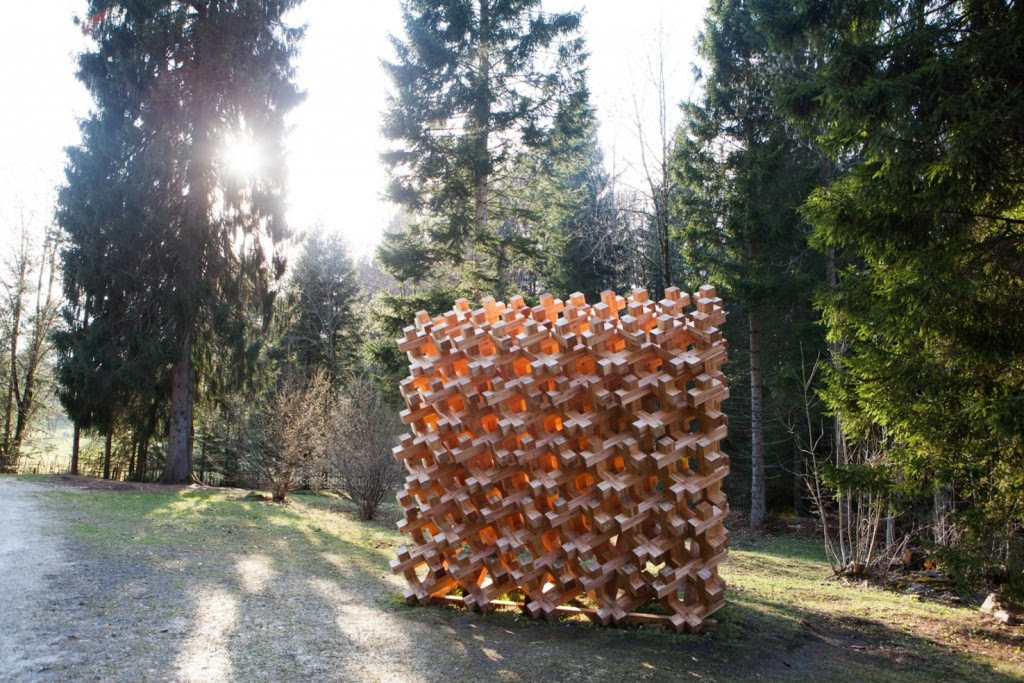 Atsushi Kitagawara, Byobou, il nuovo progetto di Arte Sella. Foto di Giacomo Bianchi