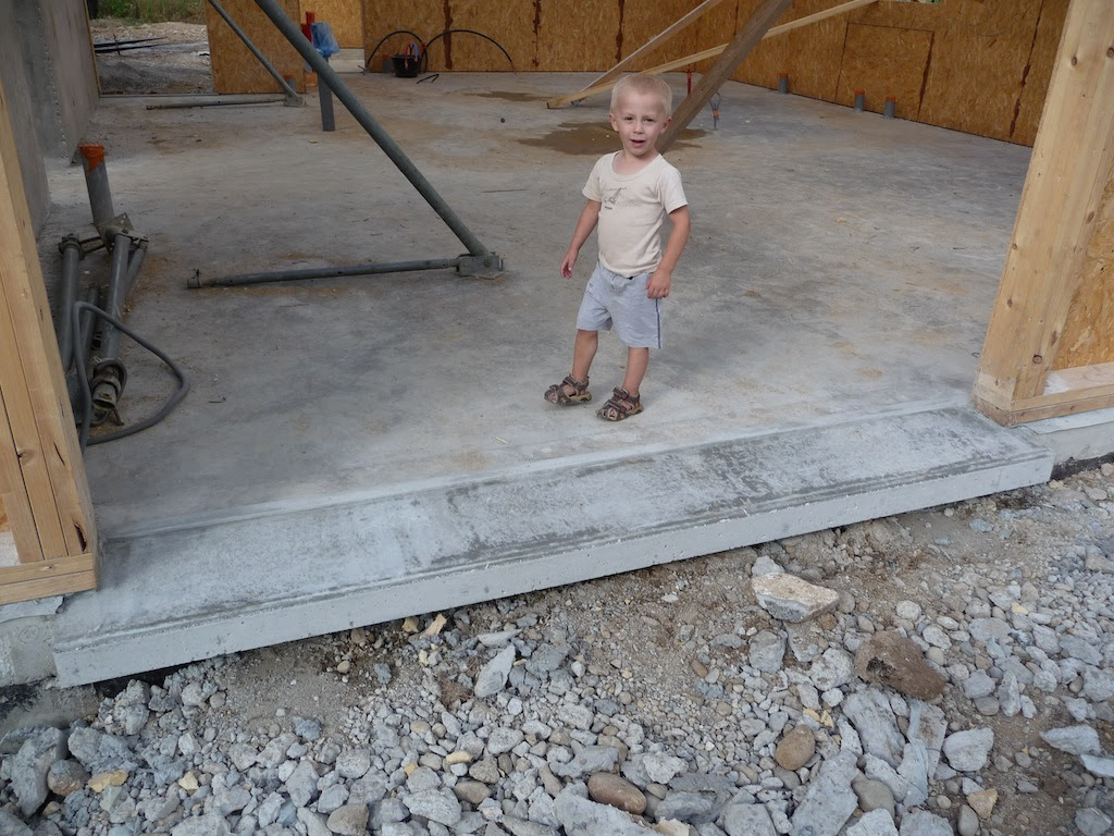 Comment faire un seuil de porte de garage?