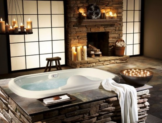 Wonderful Stone Bathroom Designs Wonderful Stone Bathroom Designs