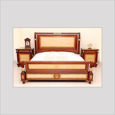 DESIGNER WOODEN BED in Chennai, Tamil Nadu, India - INDROYAL 