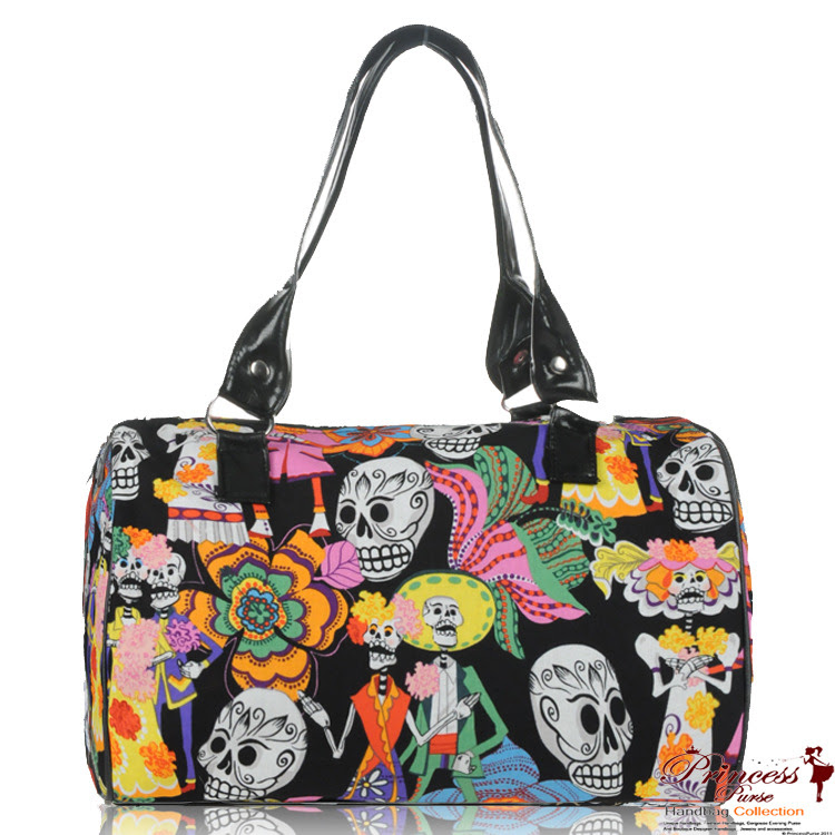 Designer Inspired Dancing Skeleton Handbag (made in USA)