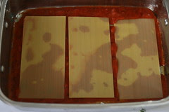 Super-Fast Spinach, Pesto and Cheese Lasagna (Bon Appetit recipe)