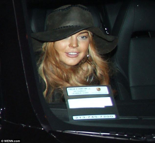Not a good week: After arriving in Los Angeles for the court hearing which could see her jailed, Lindsay Lohan was reportedly turned away from two hotels