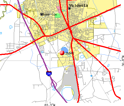 Valdosta Zip Code Map 31601 Zip Code (Valdosta, Georgia) Profile   homes, apartments 