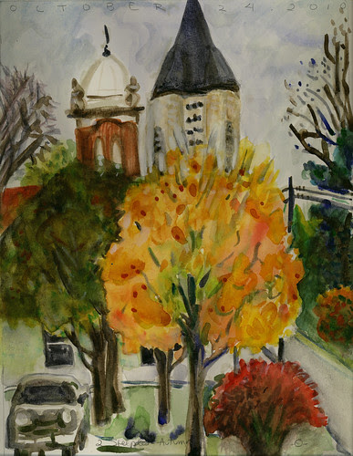 2 Steeples Autumn