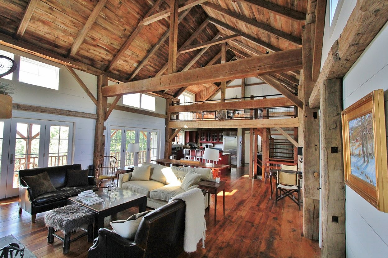 Green Mountain Timber Frames Vermont Barn Homes Interior Green Mountain Timber Frames Vermont Barn Homes Interior