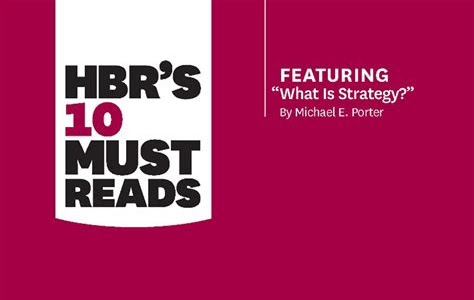Free Reading HBR's 10 Must Reads On Strategy Free eBook Reader App PDF