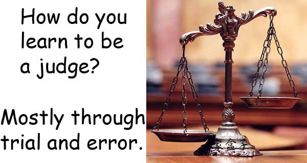 trial and error 反複試驗 不斷摸索 trial 審判